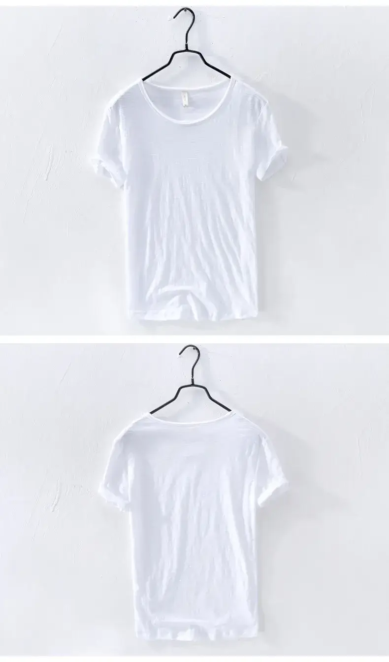 Men's Slim Fit Yellow Cotton T-Shirt Factory — feature 6
