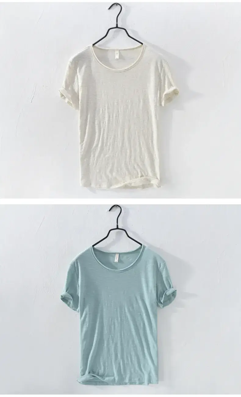 Men's Slim Fit Yellow Cotton T-Shirt Factory — feature 7