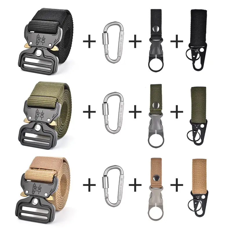 Multi-Functional Tactical Belt for Men Black Eagle Training