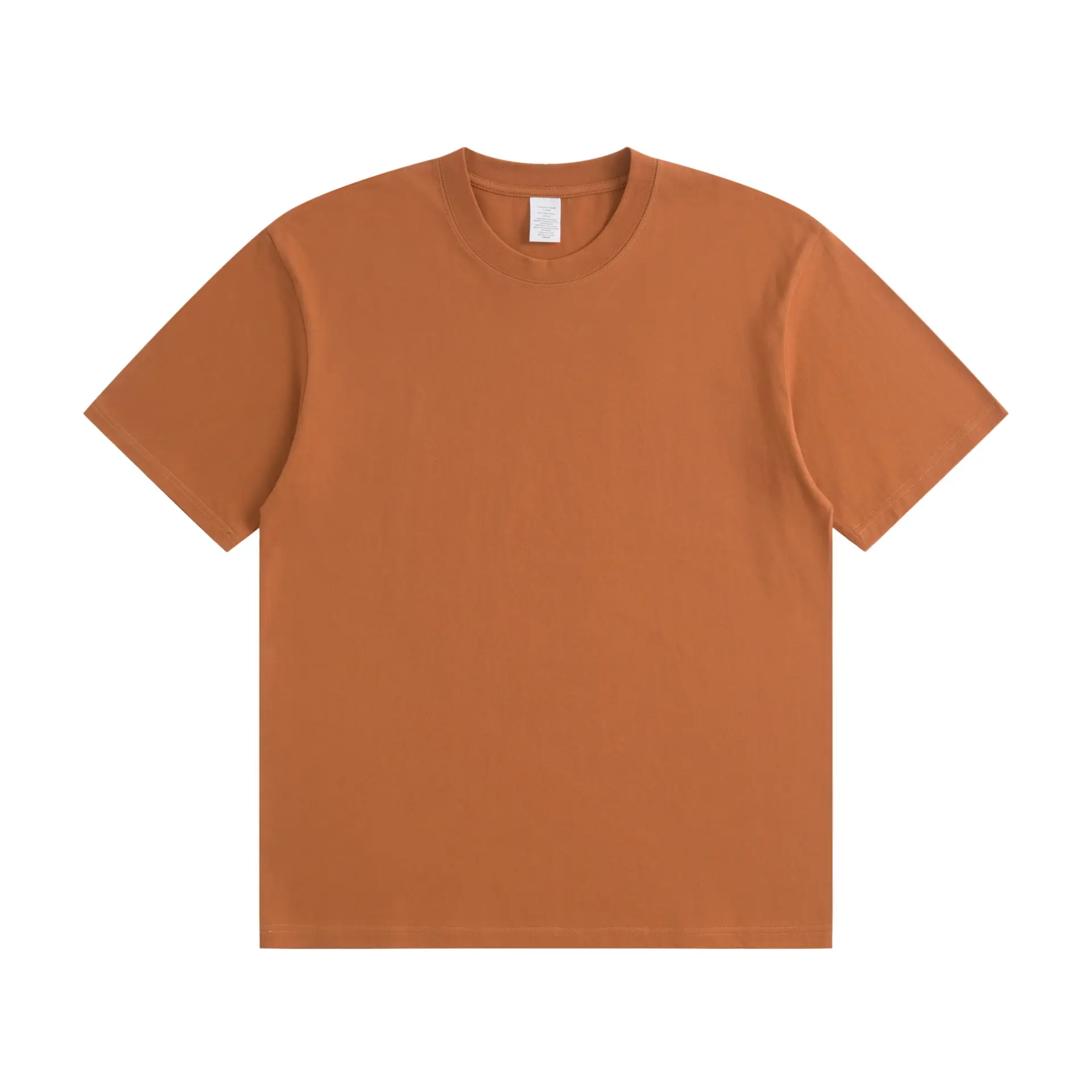 Men's Green Cotton T-Shirt 230g Loose Fit