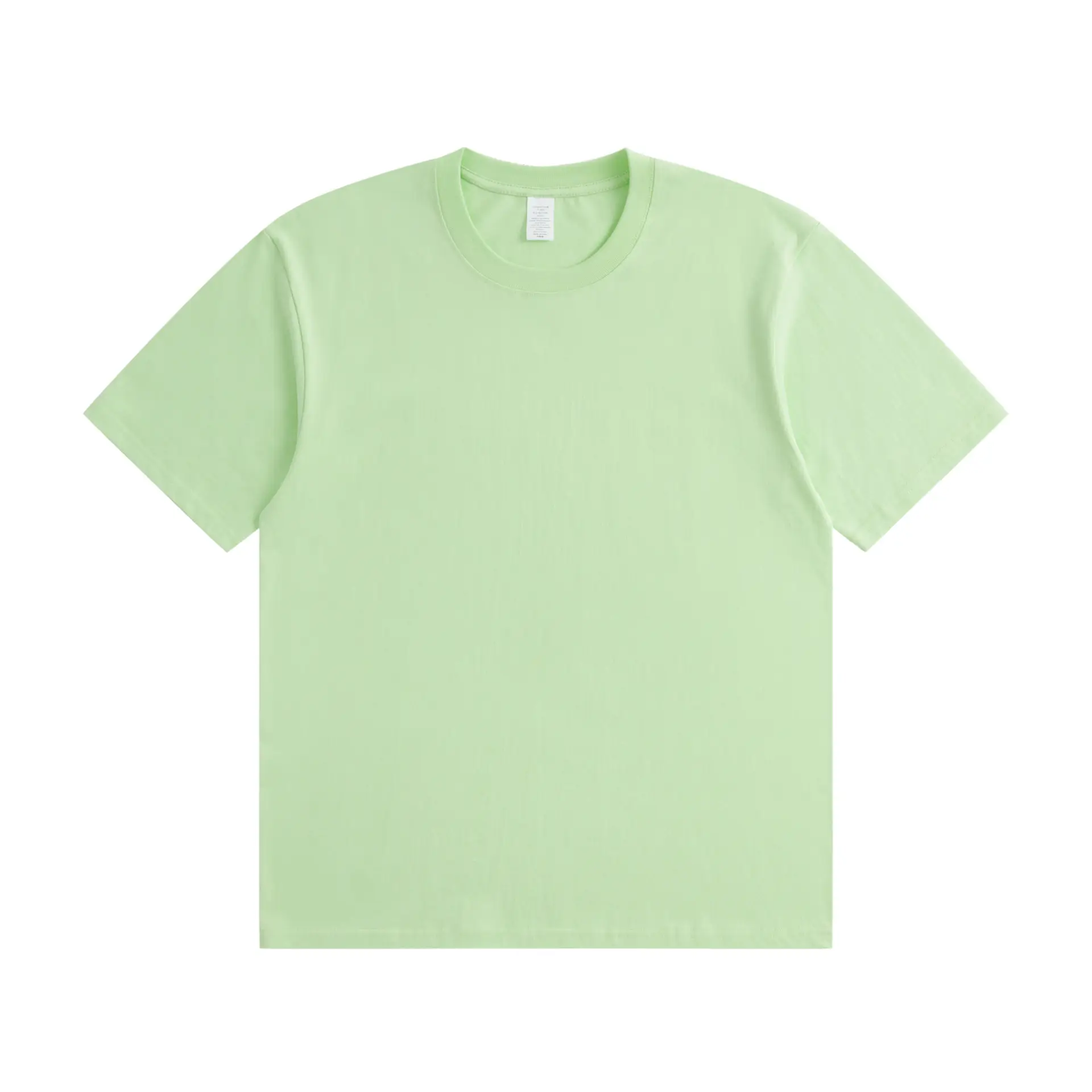 Men's Green Cotton T-Shirt 230g Loose Fit