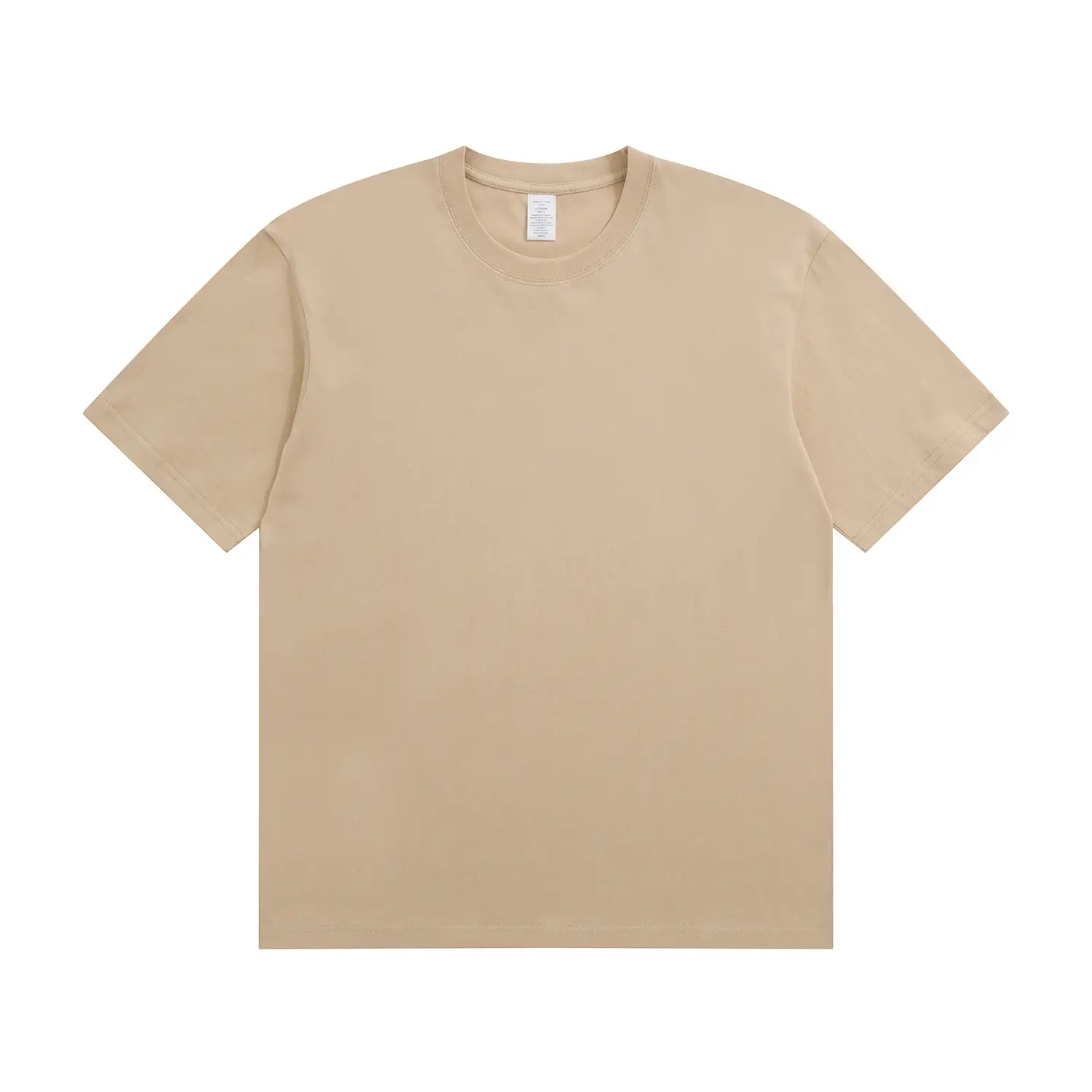 Men's Green Cotton T-Shirt 230g Loose Fit