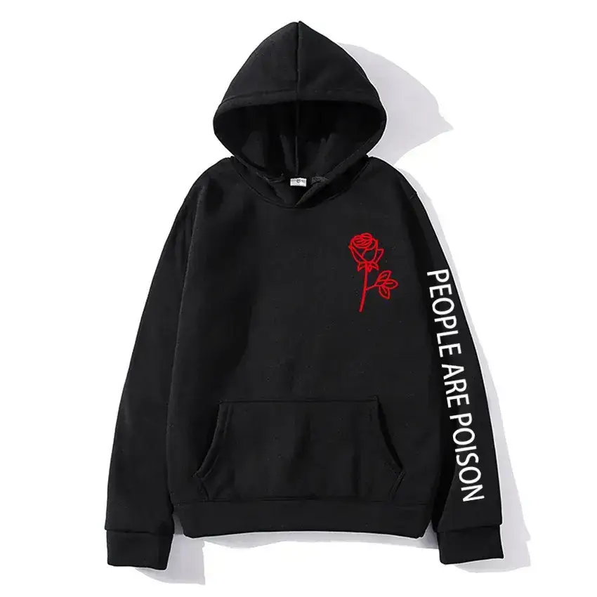 People Are Poison Navy Hoodie for Men Women - Image 5