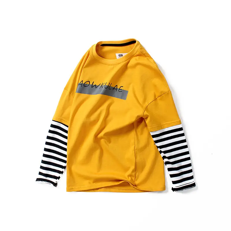 Korean Style Black Power Source Sweatshirt for Boys