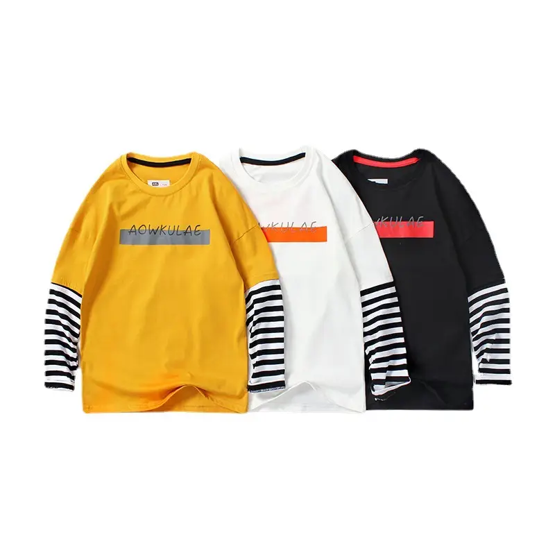 Korean Style Black Power Source Sweatshirt for Boys