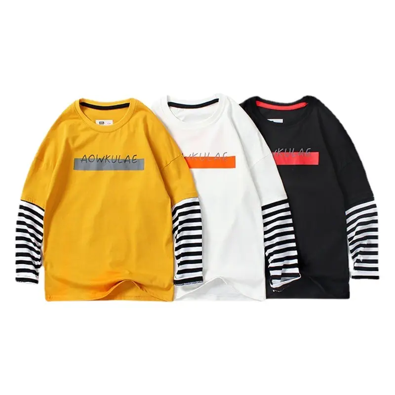 Korean Style Black Power Source Sweatshirt for Boys