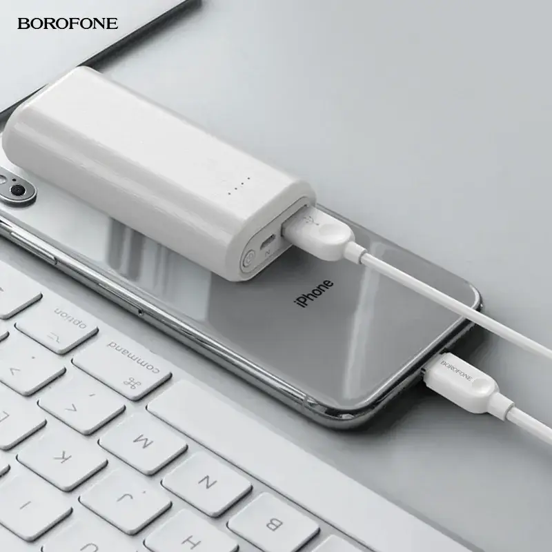 Borofone Bx14 Charging Cable 1m 2m 3m Apple Android Type-C - Image 2