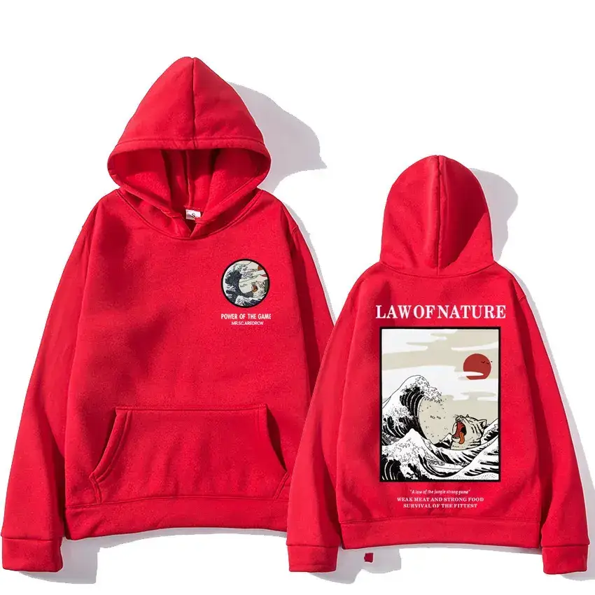 White Hoodie Set Japanese Design Cotton Streetwear - Image 18