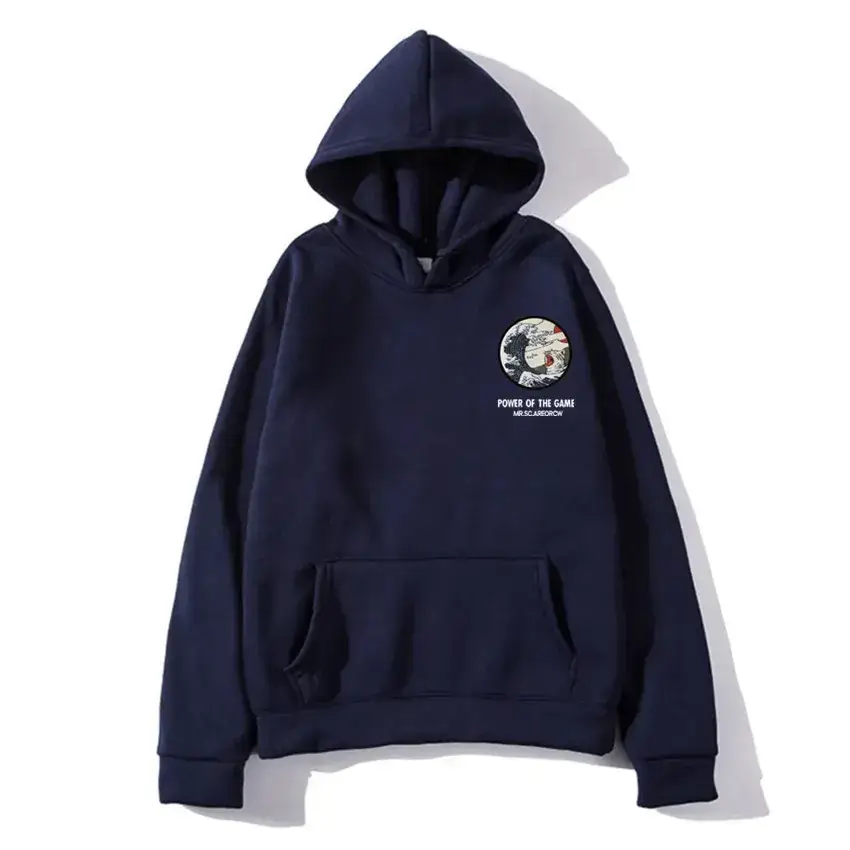 White Hoodie Set Japanese Design Cotton Streetwear - Image 15