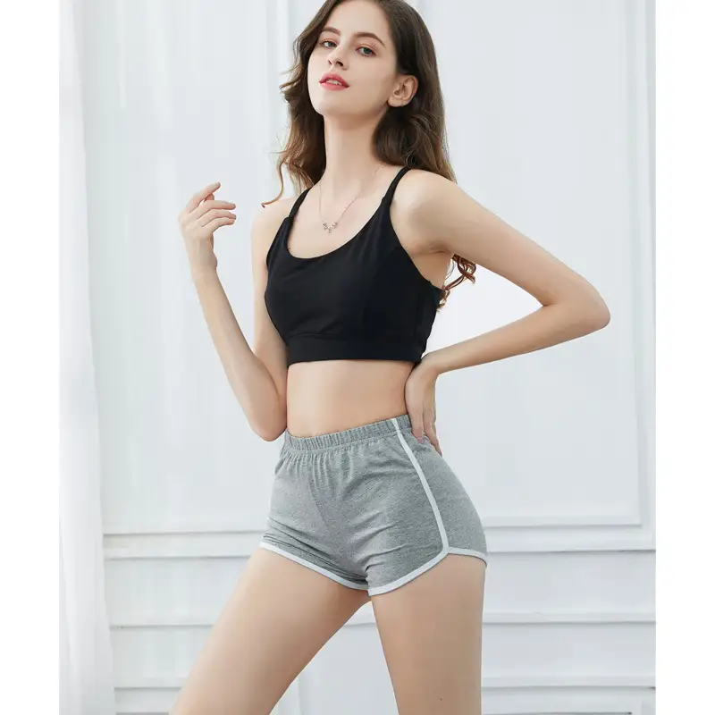 Women's Grey Casual Shorts Summer 2021 - Image 7