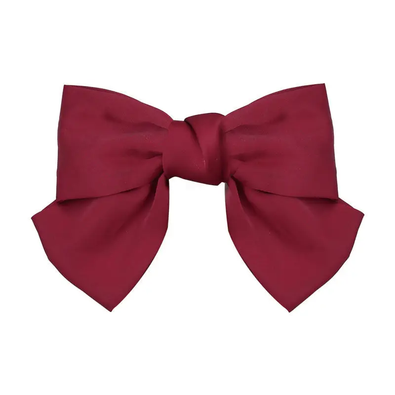 Red Oversized Bow Hairpin for Girls - Image 15