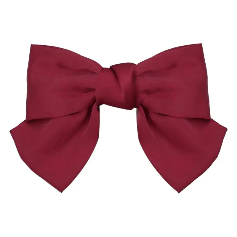 Red Oversized Bow Hairpin for Girls