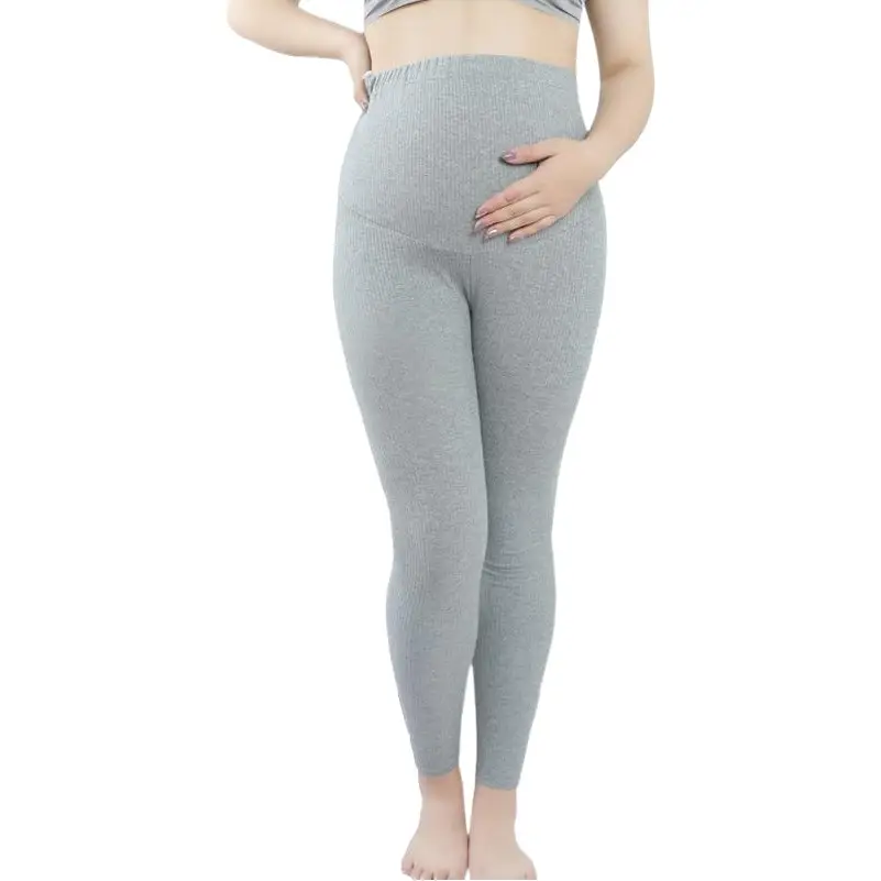 Maternity Leggings Black Plus Size Spring Wear