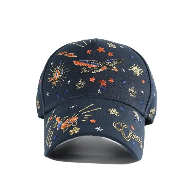 Women's Three-Dimensional Sun Hat with Embroidery