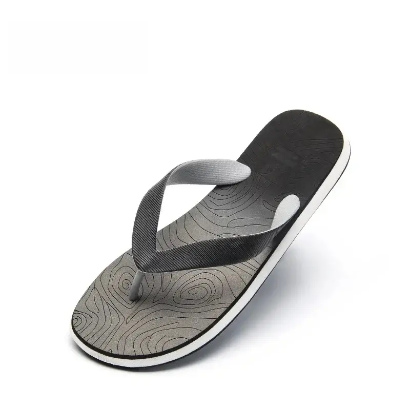 Vietnamese Men's Blue Gradient Beach Flip Flops 2026