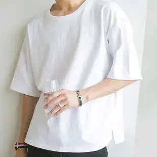 Men's Korean Style Long Sleeve Gradient Shirt Grey — feature 10
