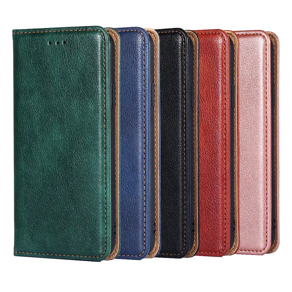 Black Leather Magnetic Phone Case S25 — feature 15