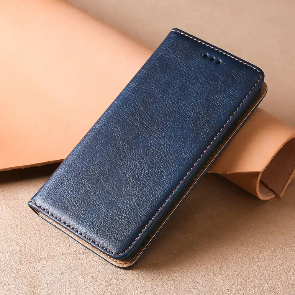 Black Leather Magnetic Phone Case S25 — feature 9