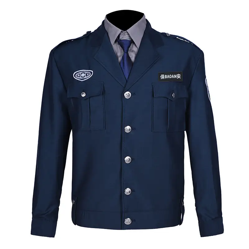 2011 New Security Work Suit Men Women Long Sleeve Uniform