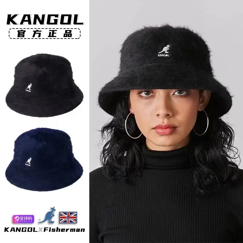 Red Wool Fisherman Hat for Men Winter Warm - Image 13