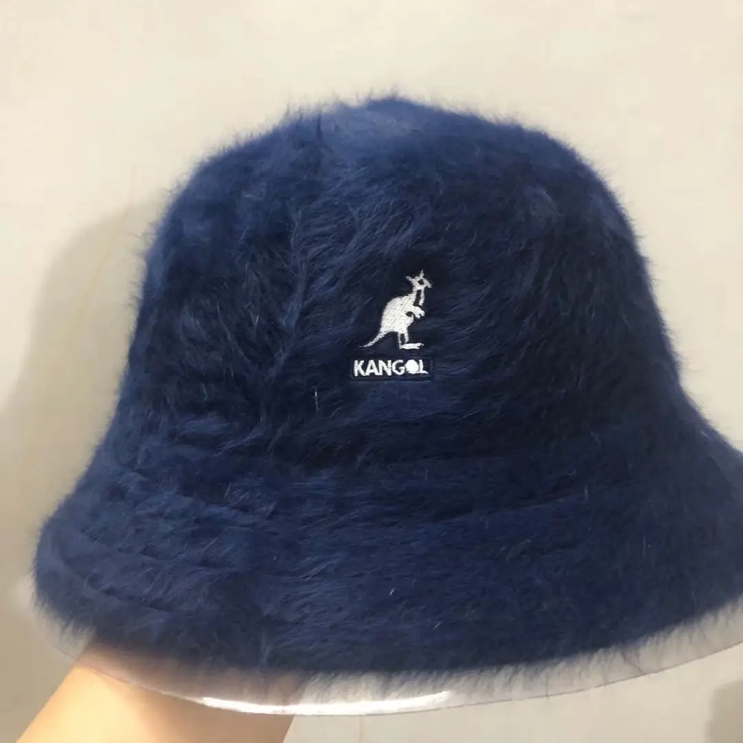 Red Wool Fisherman Hat for Men Winter Warm - Image 14