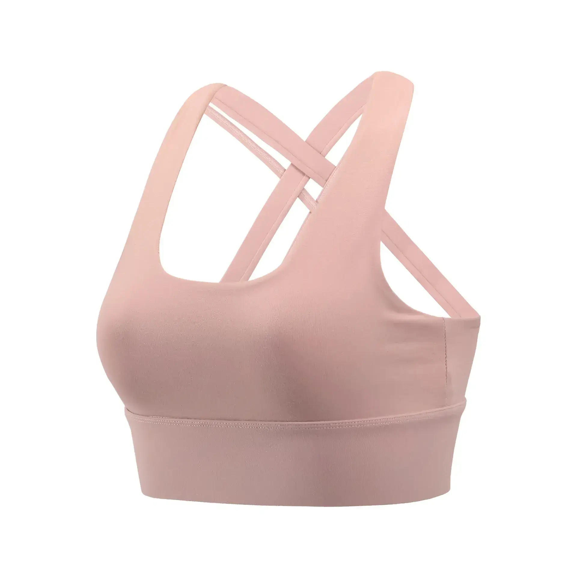Plus Size Cross Back Sports Bra Yoga Running Vest
