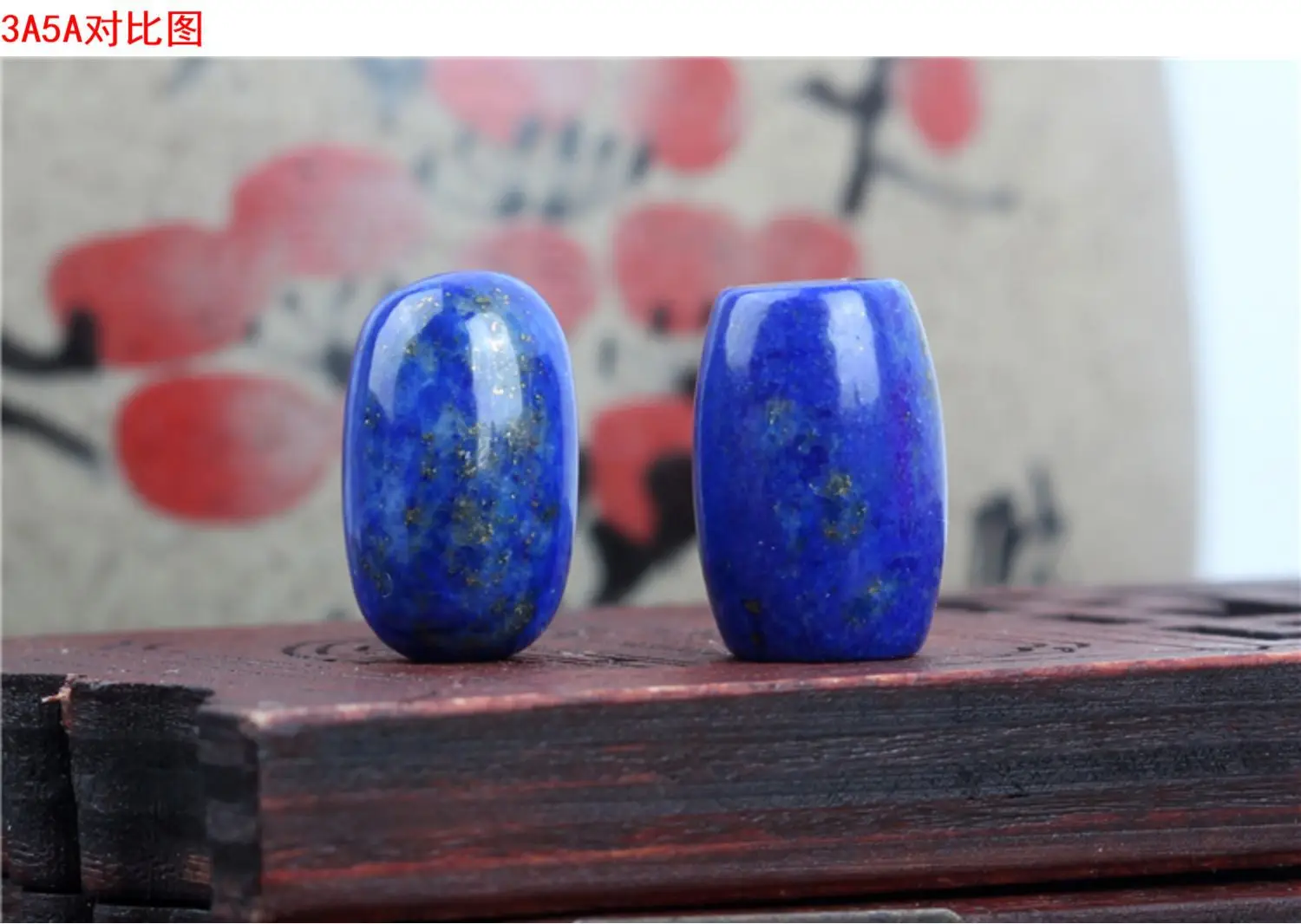 Raw Blue Lapis Lazule Bucket Beads Set — feature 9