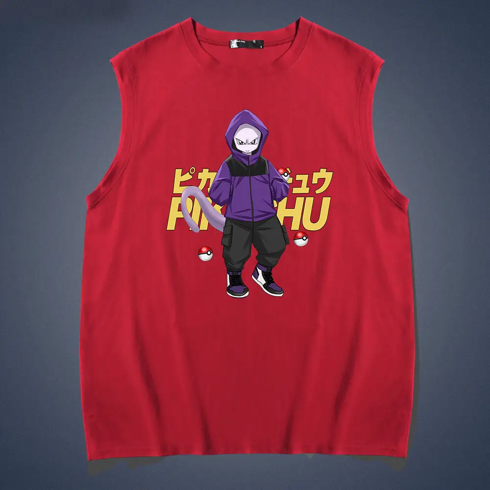 Pikachu Crewneck Cotton Summer Shirt for Men Women - Image 4