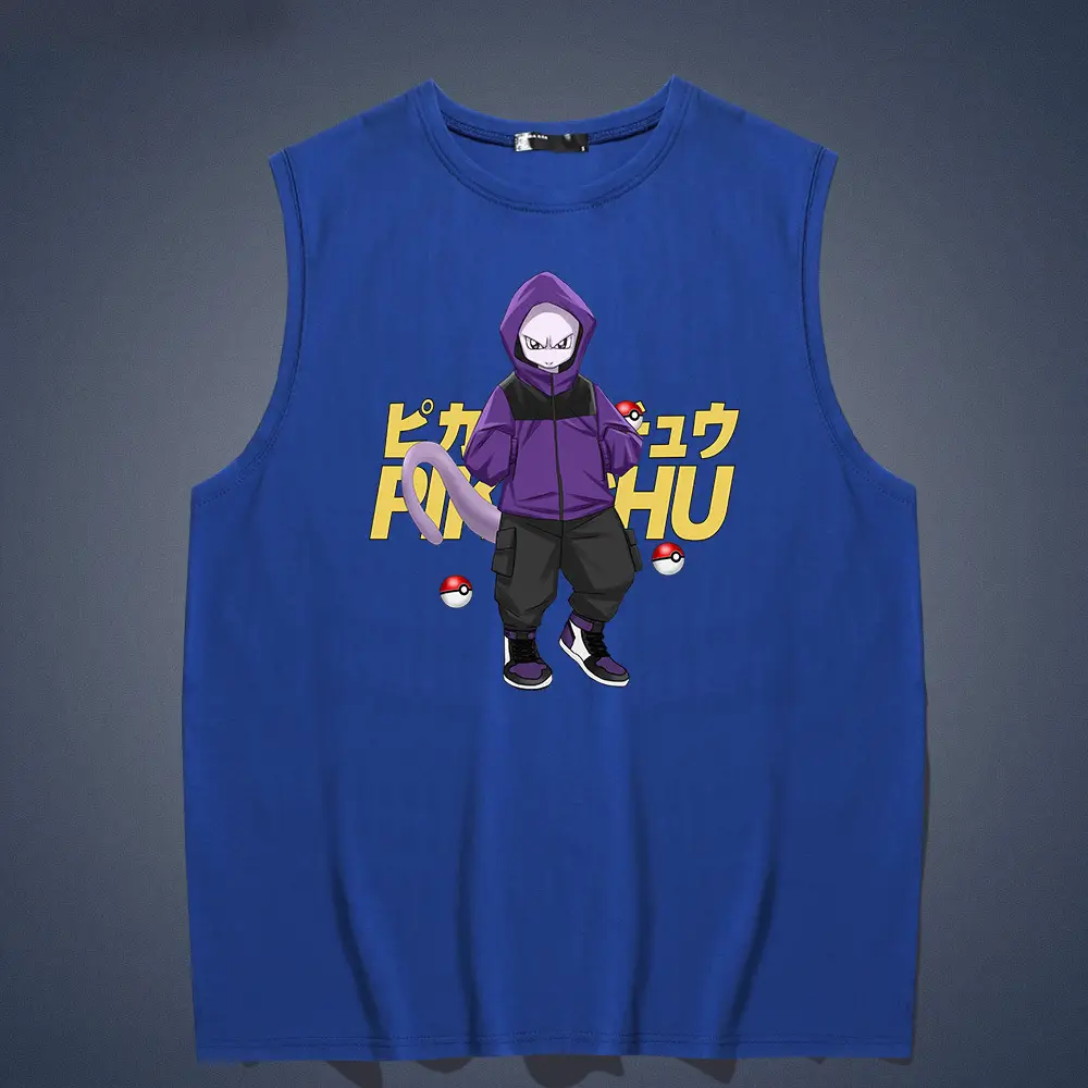 Pikachu Crewneck Cotton Summer Shirt for Men Women - Image 5