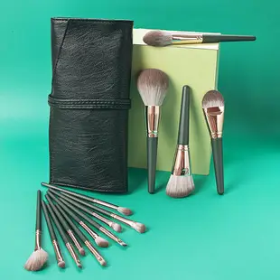 11 Pcs Mermaid Fish Tail Makeup Brushes Set — feature 3