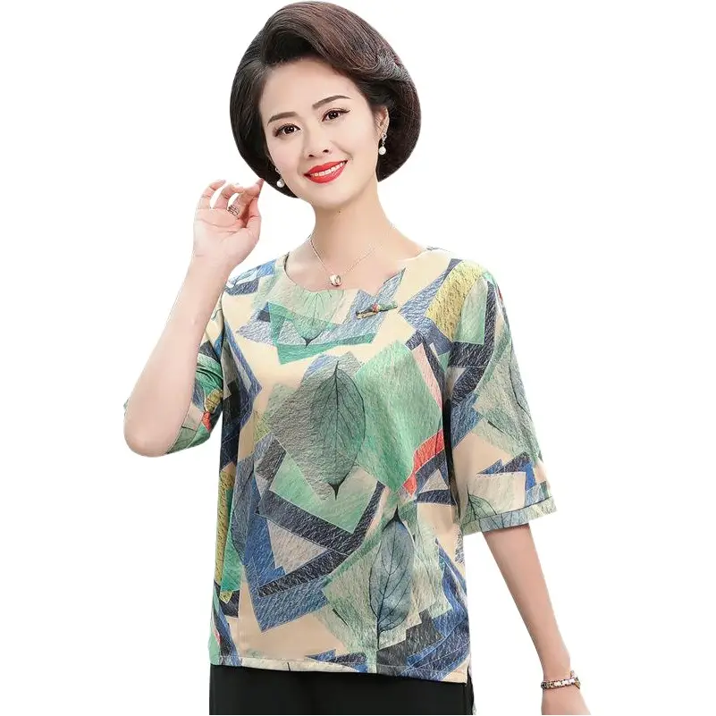 Qiao Yaying 2025 Printed Plus Size Women Suit