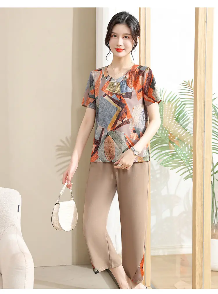 Qiao Yaying 2025 Printed Plus Size Women Suit — feature 14