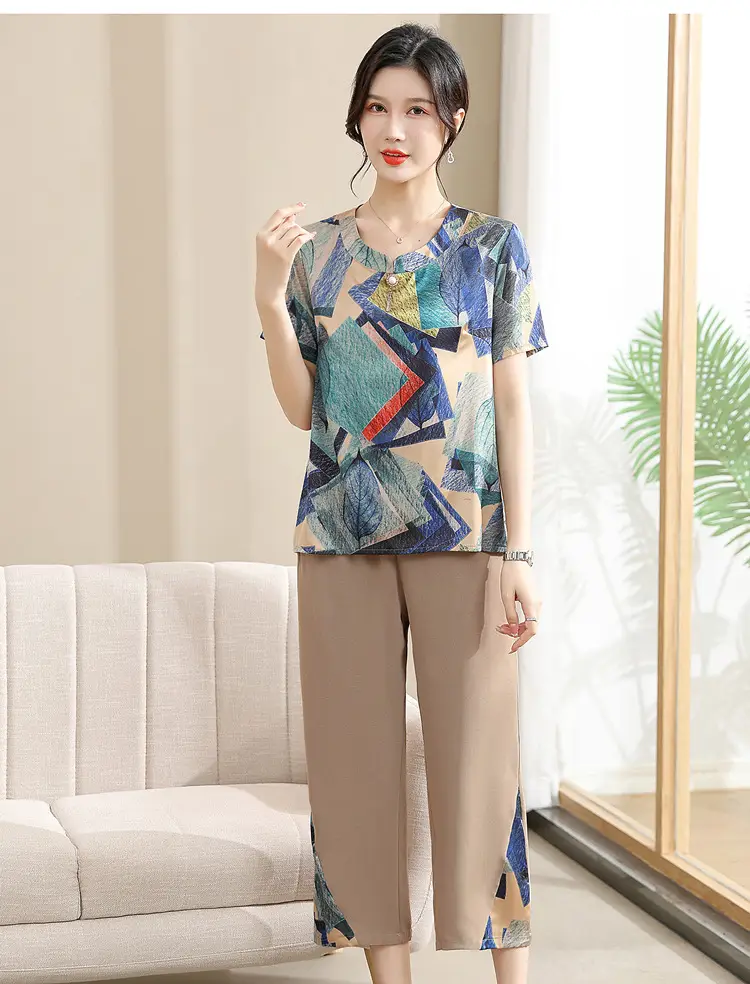Qiao Yaying 2025 Printed Plus Size Women Suit — feature 25