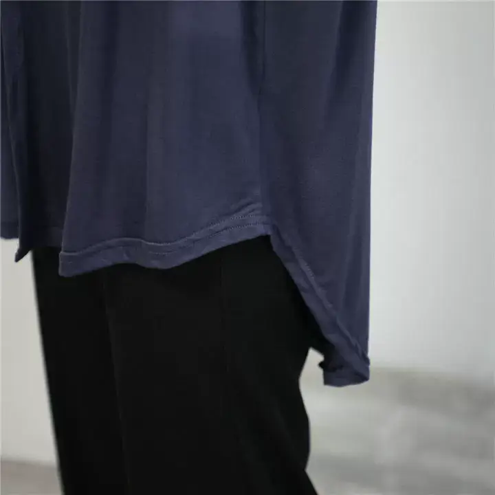 Women's White Modal Cardigan Large Loose Spring Summer Shirt — feature 16