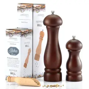 Black Manual Pepper Grinder with Ceramic Core — feature 10