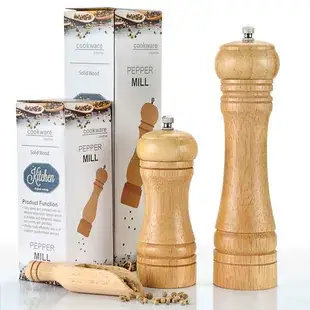 Black Manual Pepper Grinder with Ceramic Core — feature 9