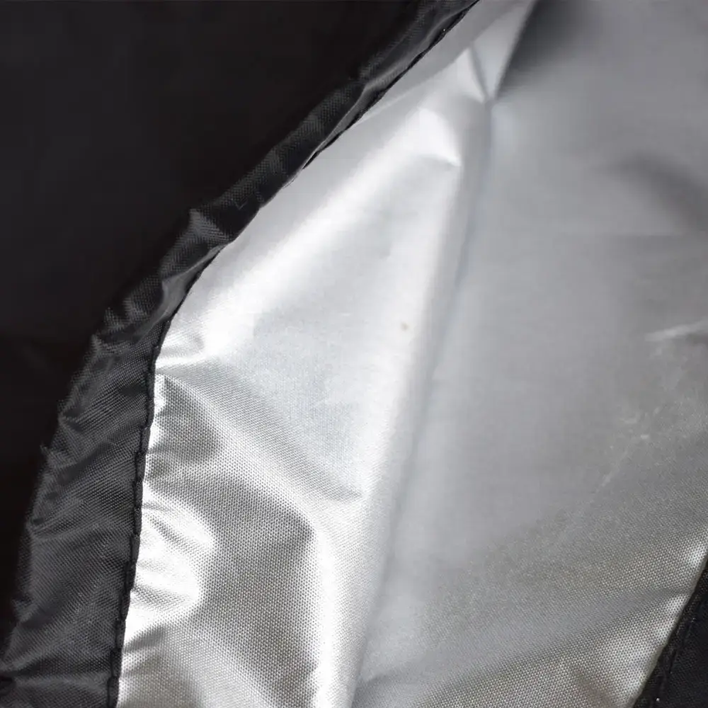 Mini Gas Tank Cover Black Oxford Cloth Rainproof 600D - Image 3