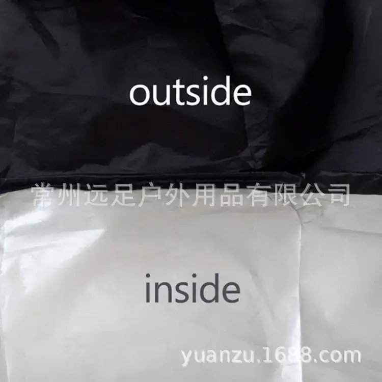 Mini Gas Tank Cover Black Oxford Cloth Rainproof 600D - Image 4