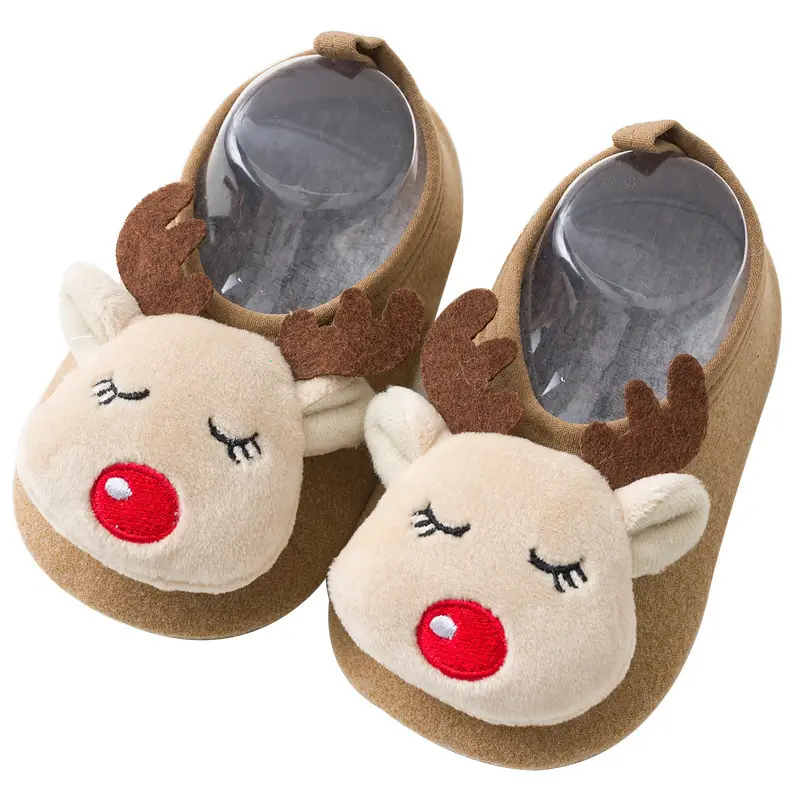 Baby Cartoon Non-Slip Floor Socks Set for Girls - Image 9