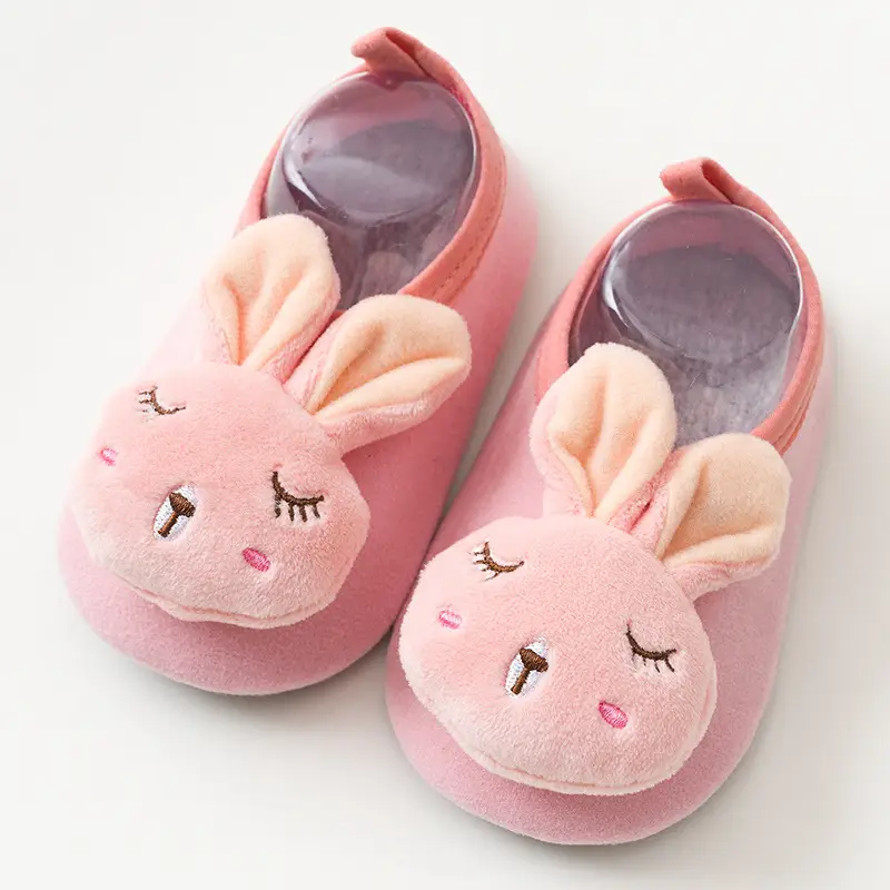 Baby Cartoon Non-Slip Floor Socks Set for Girls - Image 4