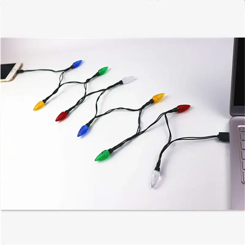 USB LED Colorful Light String for Mobile Phone Charging