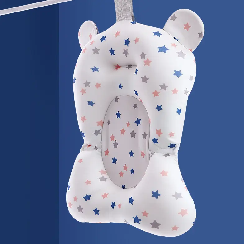 Baby Bath Mat Floating Net for Newborns Light Blue - Image 38
