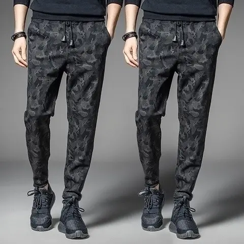 2020 Men Dark Camo Harlan Style Pants