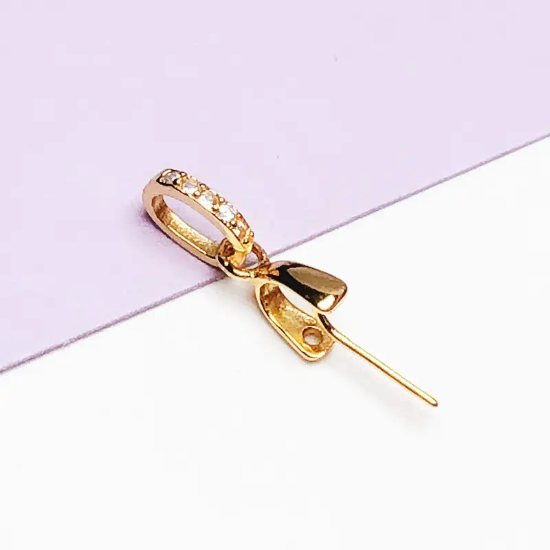 S925 Sterling Silver Melon Buckle Clip Necklace - Image 6