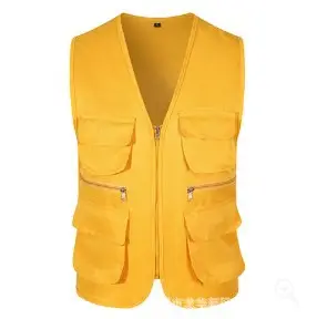 Three-Denim Vest White 35% Cotton 65% Polyester - Image 3