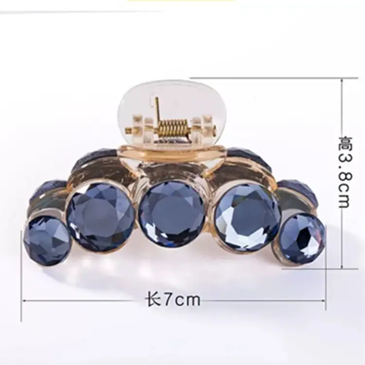 Korean Style Crystal Hair Clip for Girls Medium Large Size - Image 8