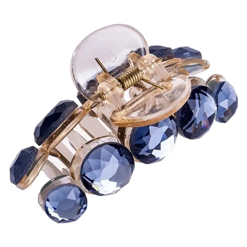 Korean Style Crystal Hair Clip for Girls Medium Large Size