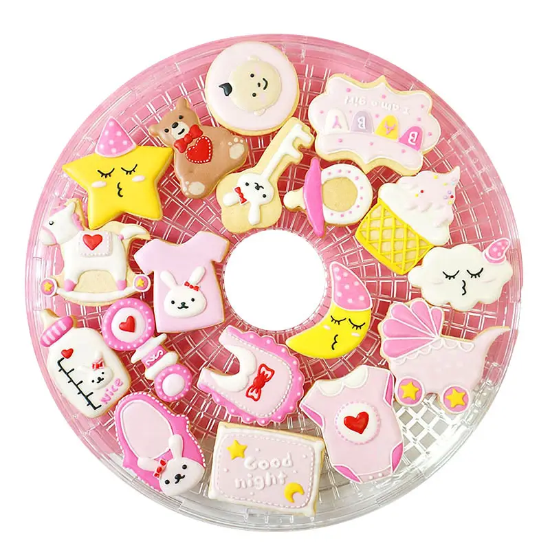 9-Piece Stainless Steel Baby Cake Cutting Molds