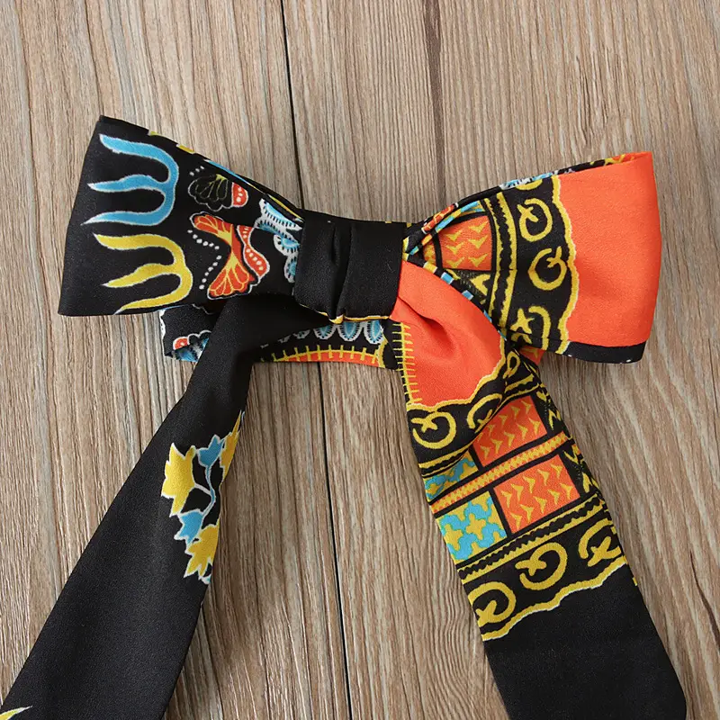 Girls African Print Sleeveless Dress Two Piece Set — feature 11