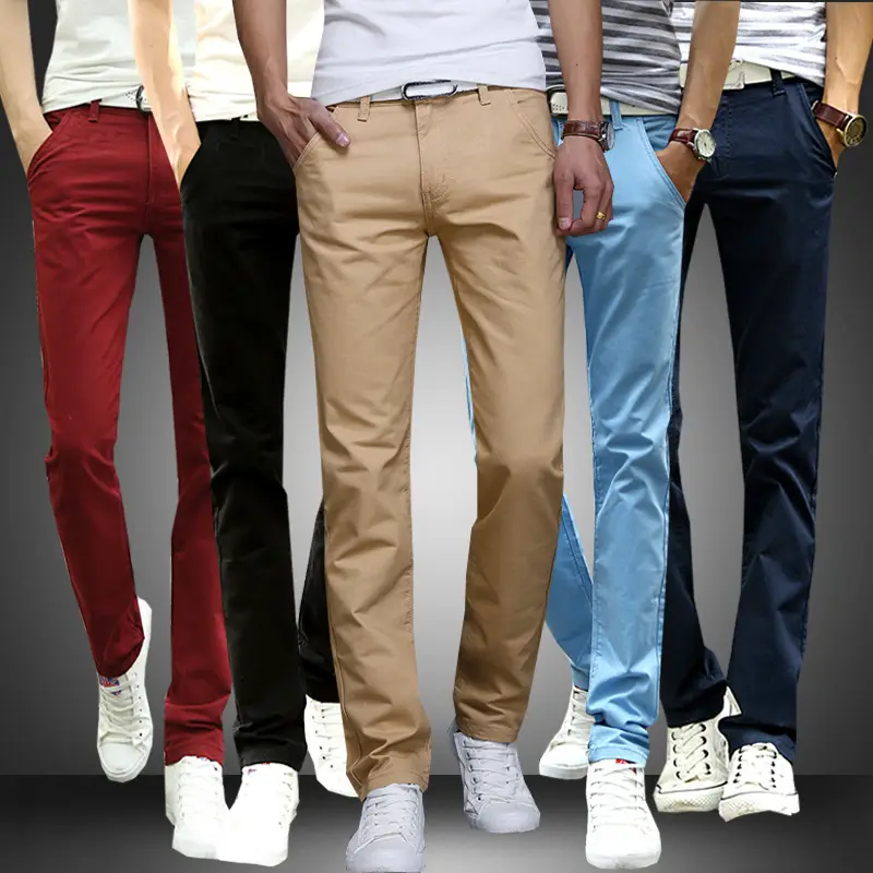 Men Maroon Slim Fit Straight Pants Wedding Best Man